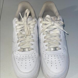 Nike men’s Air Force one White Athletic Sneakers